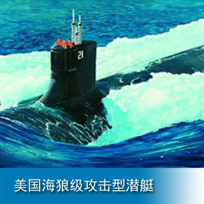 Trumpeter Sub.-USS SSN-21 Sea wolf Attack 1:144 Submarine 05904
