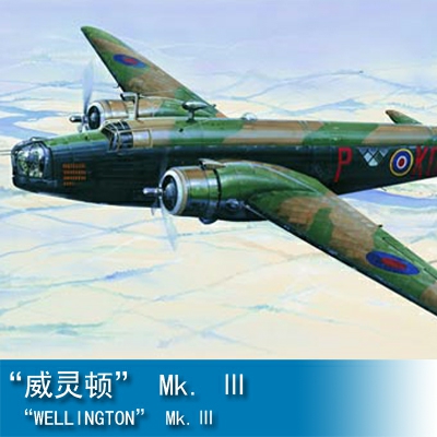 Trumpeter Aircraft-"WELLINGTON" Mk.Ⅲ" 1:48 Bomber 02823
