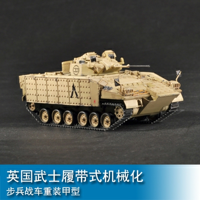 Trumpeter British Warrior Tracked Mechanised Combat Vehicle up-armored 1:72 Armored vehicle 07102