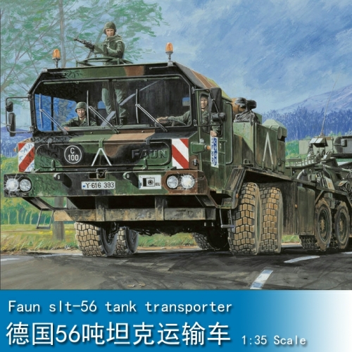 Trumpeter faun elefant Slt-56 panzer transporter 1:35 Military Transporter 00203