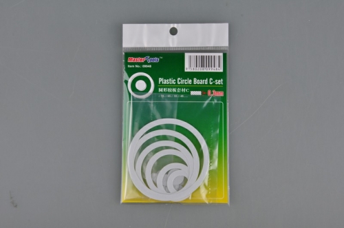 MasterTools Plastic Circle Board C-set - 0.3mm  09948