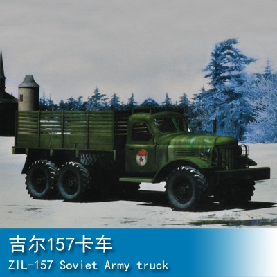 Trumpeter Camion-Zil-157 soviet army truck 1:72 Military Transporter 01101