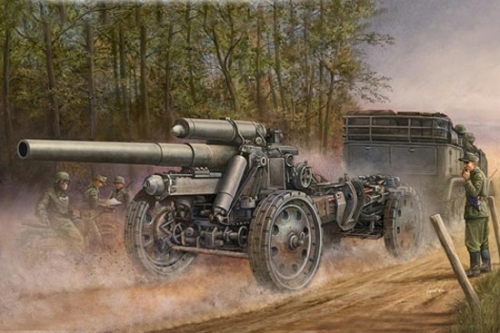Trumpeter German 15cm  s.FH 18 Field Howitzer 1:35 Artillery 02304