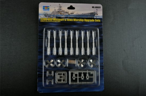 Trumpeter 1/200 USS Missouri & Iowa Warship Upgrade Sets 1:200 06631