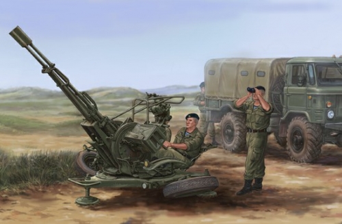 Trumpeter Russian ZU-23-2 Anti-Aircraft Gun 1:35 Artillery 02348