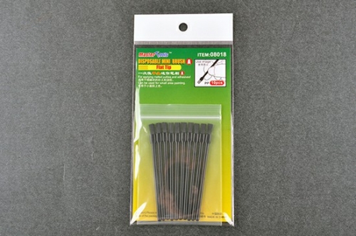 MasterTools Disposable Mini Flat Brush*10  08018