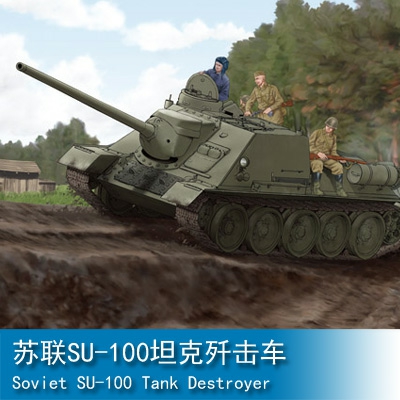 Trumpeter Soviet SU-100 Tank Destroyer 1:16 Armored vehicle 00915