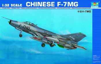 Trumpeter Aircraft -Chinese F-7MG 1:32 Fighter 02220