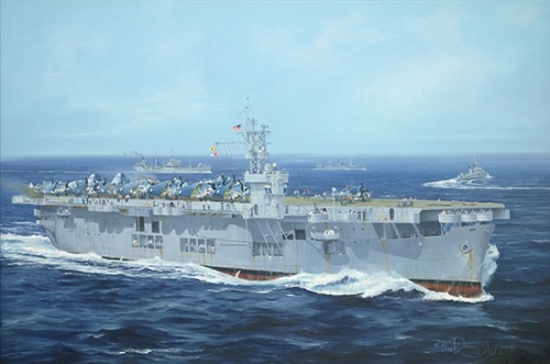 Trumpeter USS CVE-26 Sangamon 1:350 Aircraft carrier 05369